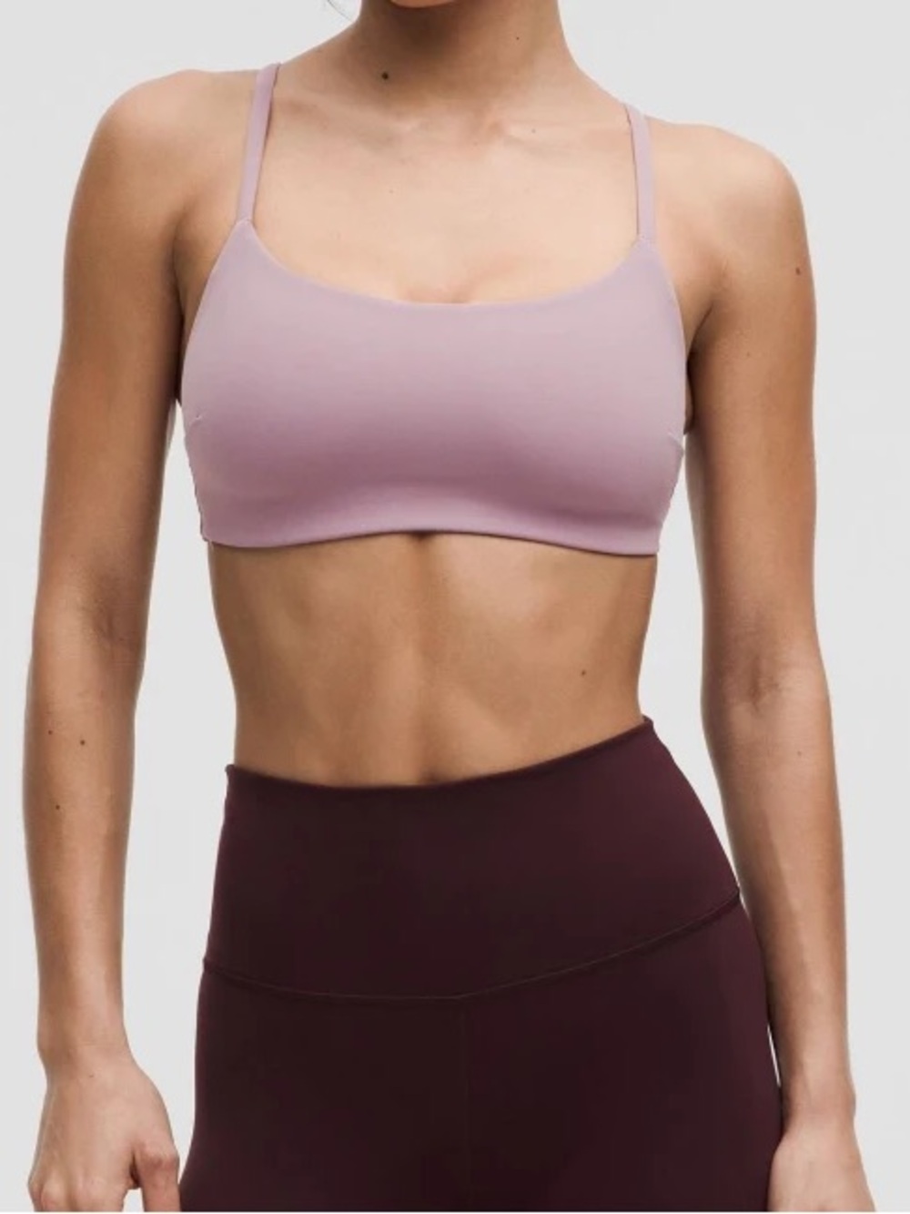 Lululemon Wunder Train Strappy Racer Bra Light Support, C/D Cup - Small